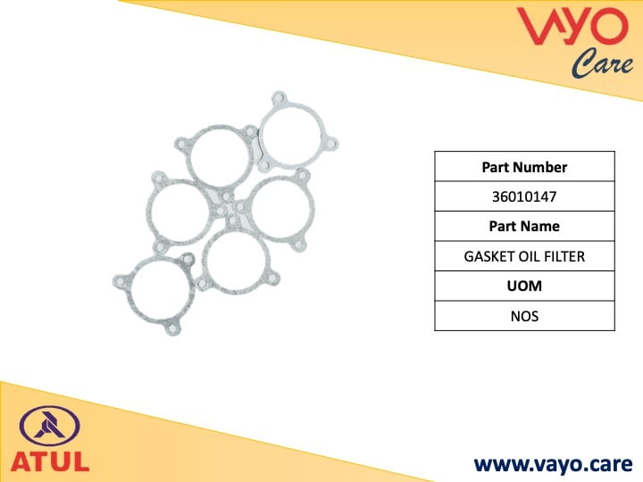 GASKET OIL FILTER - 36010147 - GEMINI ULTRA