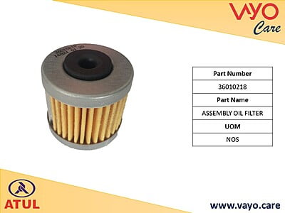 ASSEMBLY OIL FILTER - 36010218 - GEMINI ULTRA