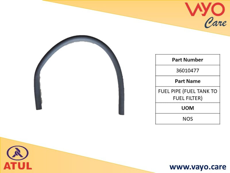 FUEL PIPE (FUEL TANK TO FUEL F - 36010477 - GEMINI ULTRA