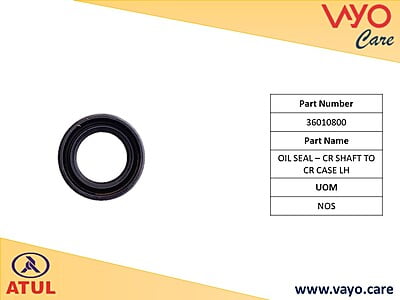 OIL SEAL - CR SHAFT TO CR CASE LH - 36010800 - GEMINI ULTRA