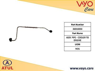 ASSY. PIPE - COOLER TO ENGINE - 36010830 - GEMINI ULTRA