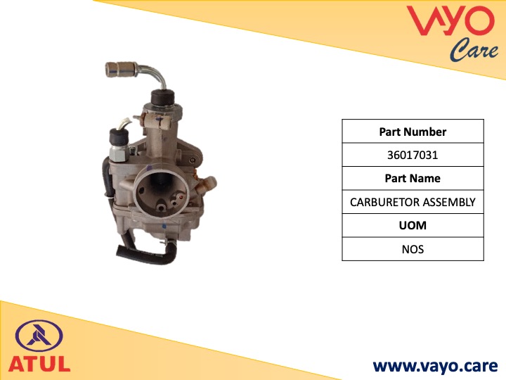 CARBURETOR ASSEMBLY - 36017031 - GEMINI ULTRA