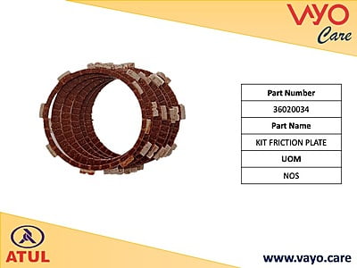 KIT FRICTION PLATE - 36020034 - GEMINI ULTRA