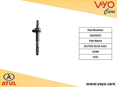 SECTOR GEAR ASSY. - 36030052 - GEMINI ULTRA