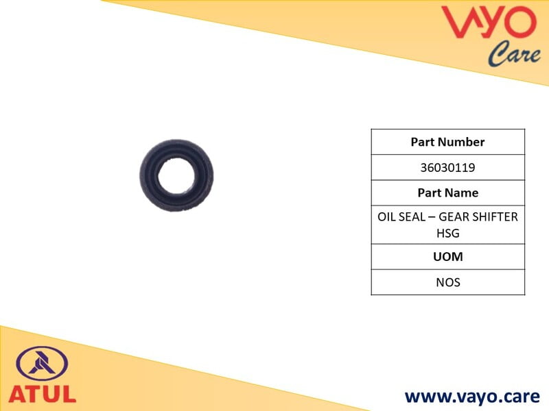 OIL SEAL-GEAR SHIFTER HSG - 36030119 - GEMINI ULTRA
