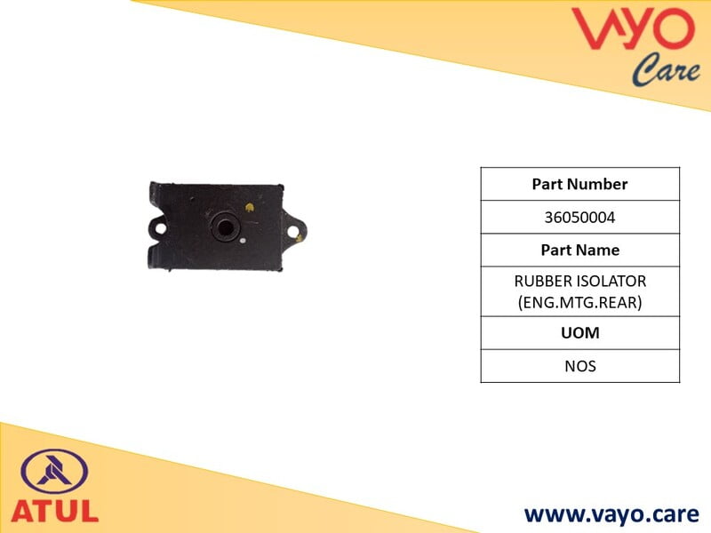 RUBBER ISOLATOR (ENG. MTG. REA - 36050004 - GEMINI ULTRA