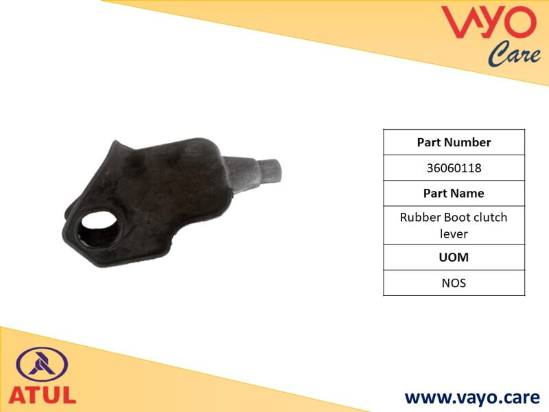 RUBBER BOOT CLUTCH LEVER - 36060118 - GEMINI ULTRA