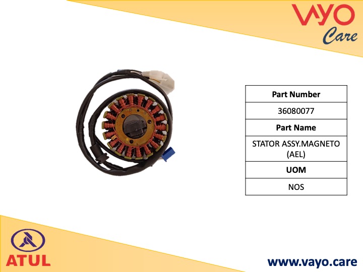 STATOR ASSY., MAGNETO (AEL) - 36080077 - GEMINI ULTRA