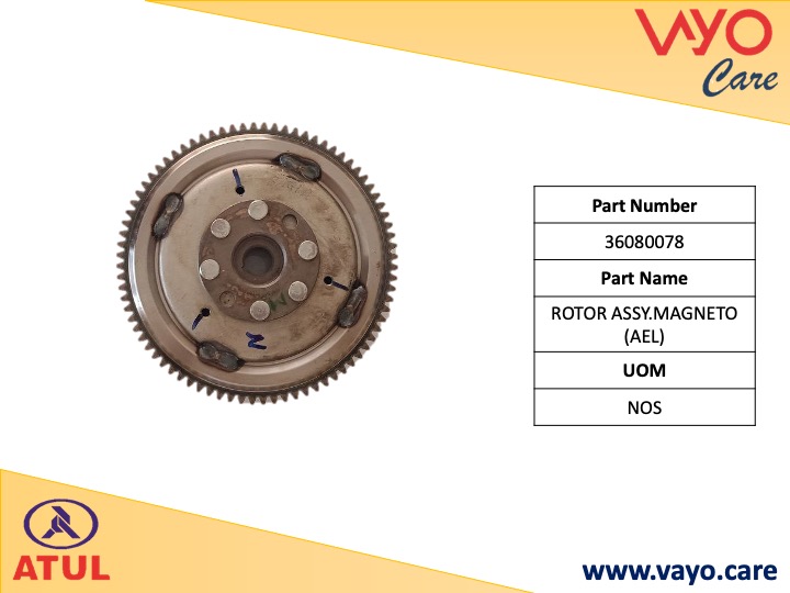 ROTOR ASSY., MAGNETO (AEL) - 36080078 - GEMINI ULTRA