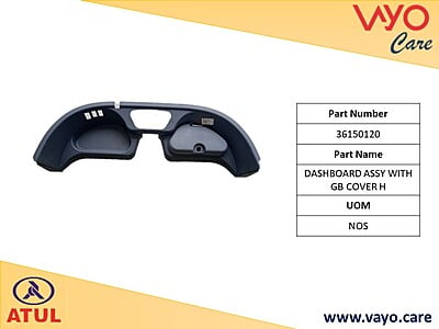 DASHBOARD ASSY WITH GB COVER H - 36150120 - GEM CARGO