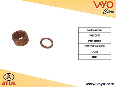 COPPER WASHER - 40130047 - GEMINI ULTRA