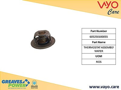 THERMOSTAT ASSEMBLY WATER - 605250100055 - GREAVES
