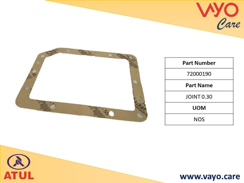JOINT 0.30 - 72000190 - GEM CARGO