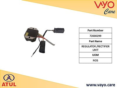 REGULATOR /RECTIFIER UNIT - 72000299 - GEM CARGO
