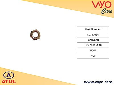 HEX NUT M10 - 80757014 - GEMINI ULTRA