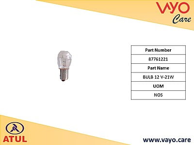 BULB 12 V-21W - 87761221 - GEM CARGO