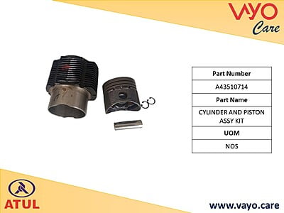 CYLINDER AND PISTON ASSY KIT - A43510714 - GEM CARGO