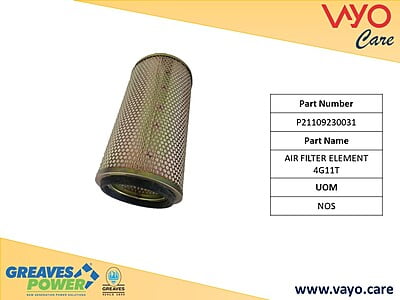 AIR FILTER ELEMENT 4G11T - P21109230031 - GREAVES