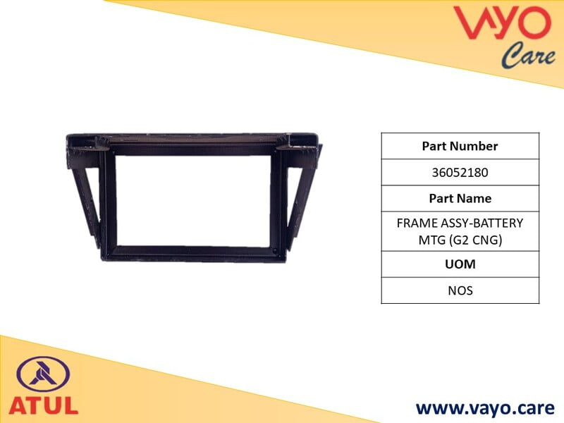 FRAME ASSY-BATTERY MTG. (G2 CNG) - 36052180 - GEMINI ULTRA
