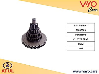 CLUSTER GEAR - 26030003 - GEM CARGO