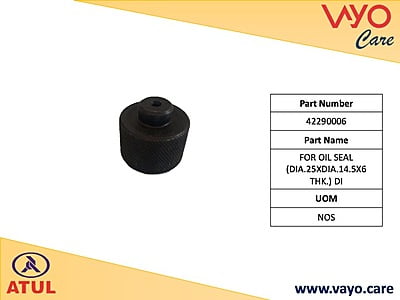 FOR OIL SEAL (DIA.25XDIA.14.5X6 THK.) DI - 42290006 - SE