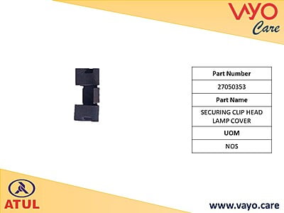 SECURING CLIP HEAD LAMP COVER - 27050353 - GEM CARGO