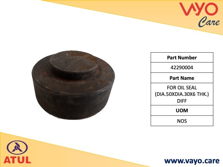 FOR OIL SEAL (DIA.50XDIA.30X6 THK.) DIFF - 42290004 - SE