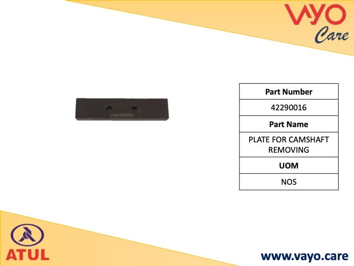 PLATE FOR CAMSHAFT REMOVING - 42290016 - SE