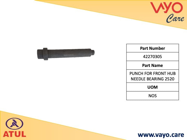 PUNCH FOR FRONT HUB NEEDLE BEARING 2520 - 42270305 - SE