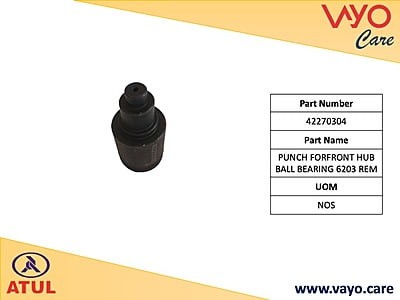 PUNCH FORFRONT HUB BALL BEARING 6203 REM - 42270304 - SE