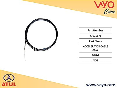 ACCELERATOR CABLE ASSY - 27076171 - GEM CARGO