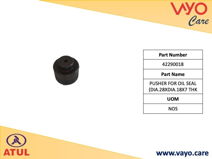 PUSHER FOR OIL SEAL (DIA.28XDIA.18X7 THK - 42290018 - SE