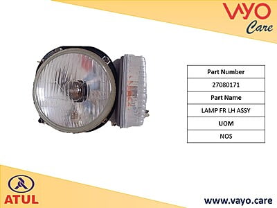 LAMP FR LH ASSY - 27080171 - GEM CARGO