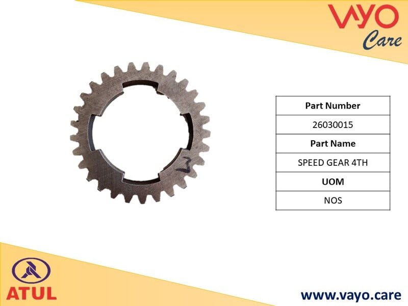 SPEED GEAR 4TH - 26030015 - GEM CARGO