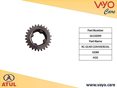 R C GEAR COMMERCIAL - 26130099 - GEM CARGO