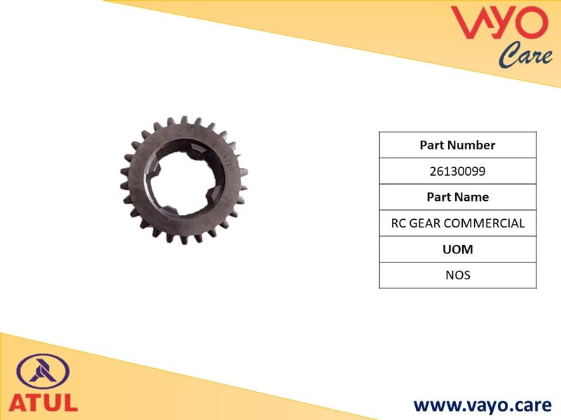 R C GEAR COMMERCIAL - 26130099 - GEM CARGO
