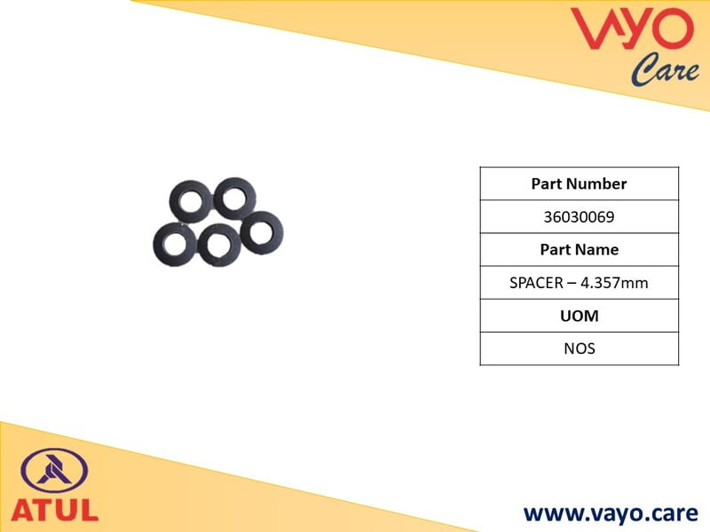 SPACER – 4.357 MM - 36030069 - GEMINI ULTRA